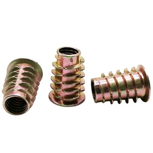 Gỗ Chèn <span class=keywords><strong>Nut</strong></span> Loại D, Gỗ Threaded Chèn, Đầu Phẳng Đồ Nội Thất <span class=keywords><strong>Nut</strong></span> - Product Image 6
