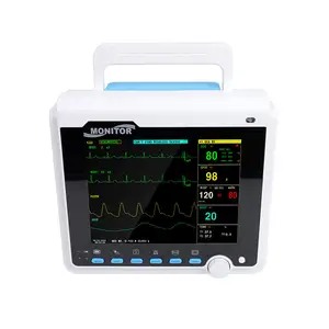 Contec cms6000 ecg spo2 nibp resp tem icu monitor paciente multi-parâmetro