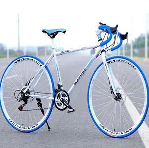 Bicicleta <span class=keywords><strong>de</strong></span> Carreras Profesional <span class=keywords><strong>de</strong></span> Acero con Alto Contenido <span class=keywords><strong>de</strong></span> Carbono, Diseño Plano y Elegante, para Ciclismo <span class=keywords><strong>de</strong></span> Competición - Product Image 4