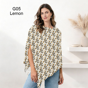 Cubierta de Lactancia Multifuncional de Bambú con Estampado, Transpirable, para Carrito de Bebé - Product Image 4