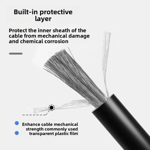 Câble de soudage en cuivre flexible avec isolation en caoutchouc de 50 mm² - Product Image 6