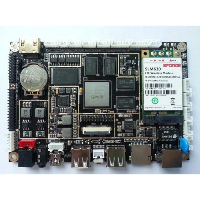 Industrial Android PCBA motherboard RK3288 Digital Signage android control board with LVDS output