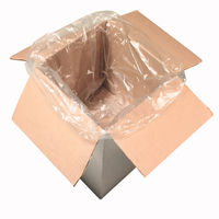 Doublures de cartons et de fûts en PE haute résistance, doublures de cartons en plastique jetables avec coutures renforcées pour usage industriel
