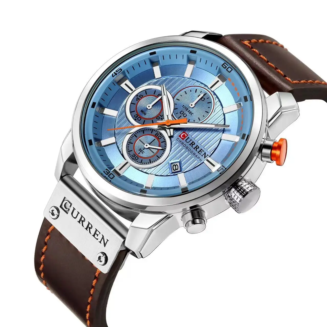 CURREN 8291 Fashion Date Quartz Watches Top Brand Luxury Male Clock Chronograph Sport Mens Wrist Watch For Men Relogio Masculino