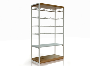 Exhibidor de <span class=keywords><strong>Isla</strong></span> Highbright de Hierro y Madera para Promociones Centrales en Supermercados - Product Image 2