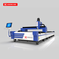 Mesin Pemotong Laser Serat CNC Digital Otomatis 60000W 6025 Pemotong Logam Lembaran Kontrol Cypcut Rel Pandu Hiwin 380V 60Hz