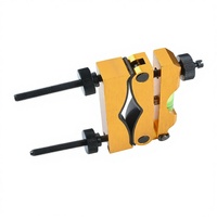 Kit d'outils de nivellement de lunette de chasse en laiton et aluminium, réglable et durable, avec bulle dorée pour le tir en extérieur