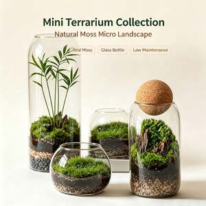 <span class=keywords><strong>Vase</strong></span> carré transparent en verre pour plantes succulentes d'intérieur, décoration de la maison, pots et jardinières pour le <span class=keywords><strong>jardin</strong></span> - Product Image 1