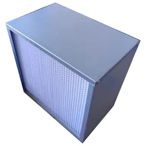 Laminar Air Flow Hoods 99.99% High Capacity Deep Pleat HEPA Filter H13