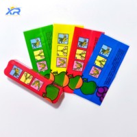 Manchons d'emballage en film thermorétractable PVC imprimés sur mesure, sachets thermoscellables pour bonbons, jus, bouteilles d'eau