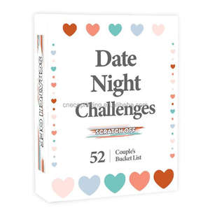Jeu de cartes à gratter <span class=keywords><strong>pour</strong></span> adultes personnalisé Fun <span class=keywords><strong>Couple</strong></span> Date Night Good Ideas Challenge Activities Scratch-off - Product Image 6