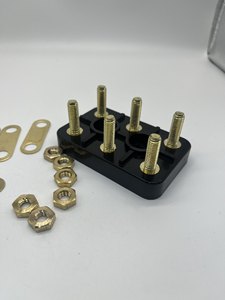 Bloque de terminales de Motor de prueba <span class=keywords><strong>BMC</strong></span> SMC de alta temperatura de distribución de energía de 6 pines 41*25mm 82*52mm - Product Image 6