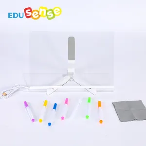 Not kurulu yaratıcı Led gece lambası USB mesaj panosu tatil ışık kalem hediye ile çocuk kız arkadaşı için dekorasyon gece lambası