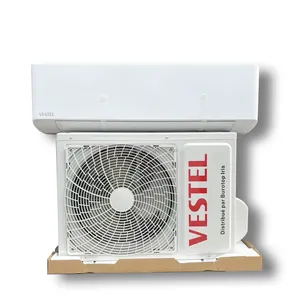 UK Vestel เครื่องปรับอากาศขนาดเล็กแยกเย็นและความร้อน1.5ตันอินเวอร์เตอร์แยก220V 50Hz R410a เครื่องปรับอากาศอัจฉริยะ
