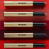 Vente en gros de gloss à lèvres végétalien hydratant, waterproof, longue tenue, infusé aux herbes, personnalisable avec votre logo et marque privée