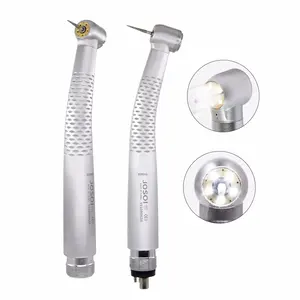 Dental Handpieces Supplier Five Holes Spray Turbine 5 LED Light high speed Dental Handpiece