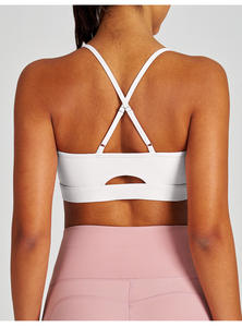 Sport-BH mit individuellem Logo für Damen, Fitness, Laufen, Yoga, mit Rückenausschnitt und Trägern - Product Image 6