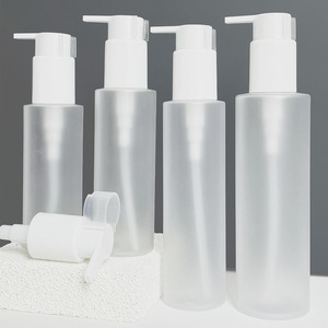 100ml 120ml 150ml 200ml Pet đẩy bơm đầu Matte Lotion chai cho chăm sóc da Toner mỹ phẩm Kem dưỡng da chai nhựa rỗng - Product Image 3