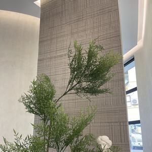 แผ่นผนังกระเบื้องเซรามิก MCM ที่ทันสมัยมีความยืดหยุ่นกันน้ำสำหรับภายในอาคารและภายนอกอาคารโรงแรมผนังติดตั้งง่ายกันลื่น - Product Image 4