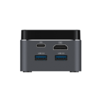 Mini PC Más Pequeño, Quad Core N4100 J4125, 4G/8 LPDDR4, SSD M.2, Win10 Home, Mini Servidor para Estudiantes, TV BOX 4K, Computadora NUC de Bolsillo