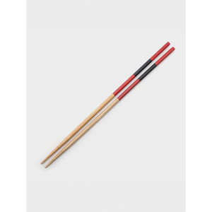 2 Bees Novelty Design Bamboo <b>Disposable</b> <b>Chopsticks</b> 21cm and 24cm Sizes Printed Logo Flatware for Travel Restaurants-Hotels - Product Image 1