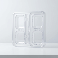 Envase de Plástico Reciclable Personalizado, Bandeja Termoformada Tipo Concha para Kit de Herramientas de Limpieza