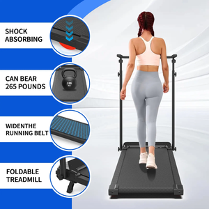 RS chạy máy tùy chỉnh điện có thể gập lại phòng tập thể dục Máy chạy bộ thương mại đi bộ pad với màn hình LED cho nhà Cardio tập thể dục - Product Image 6