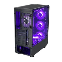 Boîtier PC ATX Pcooling, nouveau produit, châssis de bureau, boîtier de jeu en verre trempé