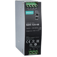 Convertisseur AC/DC Moxa Ndr-120-48 100-240Vac vers 48Vdc 2.5A Montage sur rail DIN