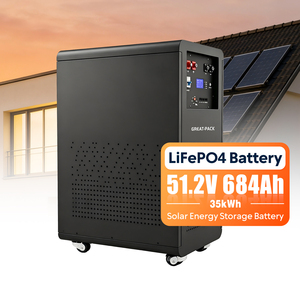 Deep Cycle Life 684ah 51.2v 30kwh Solar System Battery <b>Low</b> Voltage Lithium Battery for Residential Use - Product Image 1