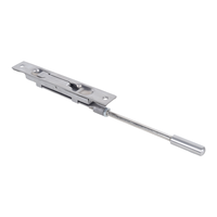 Perno de embutir plano superior e inferior de acero inoxidable SS304 de 6, 8, 10, 12, 16, 18, 24, 30, 36, 40 y 48 pulgadas para puerta de madera