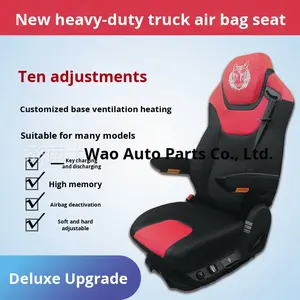 مقاعد الشاحنات الثقيلة والخفيفة ، المبيعات المباشرة ، المقاعد العادية ، مقاعد التعليق الهوائي ، مقاعد عالية الجودة جيدة التهوية ومدفئة - Product Image 5