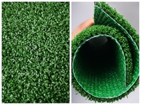Gazon artificiel en rouleau DORELOM 15 mm en plastique PP ignifuge et antidérapant de haute densité, fabriqué en Chine, pour les sports en salle, les gymnases et la remise en forme