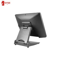 Универсальный 15-дюймовый POS-терминал с процессором Intel Core I3/i5/i7, Windows 10 Pro для ресторанов и розничных магазинов, со складной подставкой, прост в использовании
