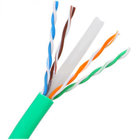 Kabel Jaringan Utp Cat 6 Kualitas Tinggi Kabel Ethernet Lan Cat6a Cat6 Cat6e untuk Internet