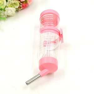 Botella de agua para mascotas pequeñas de 250 ml, duradera, redonda, de plástico, para hámster - Product Image 2