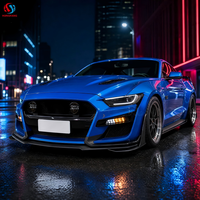 Vente en gros usine : Lame de pare-chocs avant de remplacement style GT500 pour Ford Mustang 2014-2021, séparateur avant en ABS