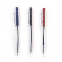Stylos à bille rétractables en plastique Surwin Classic 1,0 mm, vente en gros, logo personnalisé, impression UV, encre multicolore