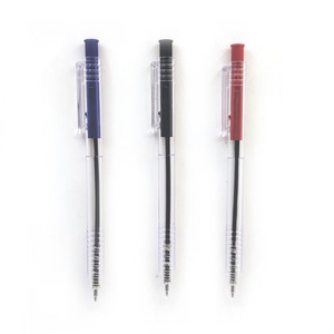 Bolígrafos Retráctiles de Plástico de 1.0 mm al por Mayor, con Logotipo Personalizado, Artículos de Oficina - Product Image 1