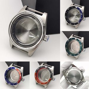 Boîtier de montre en acier inoxydable modifié de 40 mm pour mouvement <span class=keywords><strong>Seiko</strong></span> <span class=keywords><strong>NH35</strong></span>/NH36 avec interface concave et lumière brillante - Product Image 2