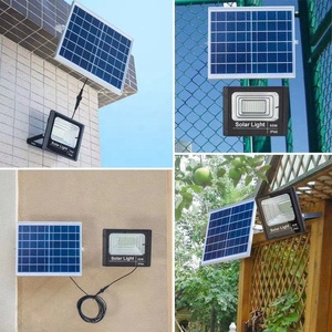 Reflector LED Solar de 50W, IP65, Cuerpo de Aluminio, con Batería y Control Remoto, para Montaje en Pared/Poste - Product Image 6