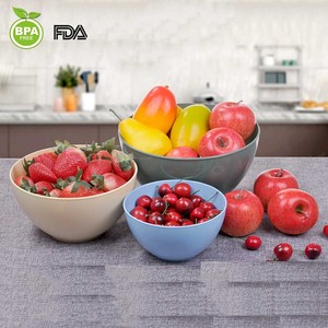 Ensemble de saladiers en plastique <span class=keywords><strong>pour</strong></span> bébé avec couvercle <span class=keywords><strong>pour</strong></span> la cuisson de la <span class=keywords><strong>salade</strong></span>, le service de la <span class=keywords><strong>salade</strong></span>, la soupe et le stockage des fruits. - Product Image 4