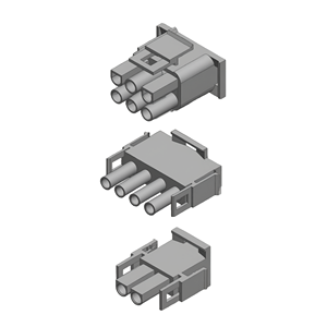 Round Male Circular Multi <b>Pin</b> <b>Plug</b> Housing Connector 16.04.0006-2 Heat Resistant for Cable Assembly Harness - Product Image 2