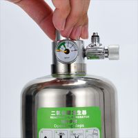 Système de générateur de CO2 en céramique pour diffuseur de dioxyde de carbone en plastique essentiel d'aquarium avec accessoires de pièce équipement d'aquarium