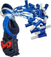 Cable de Conexión para Banco de Pruebas Automotriz TE CEM, Arnés de Cables 2209477 MQS, Cable de Conexión de 52 Pines UL3266 22AWG con Núcleo de Cobre y PVC, Personalizado