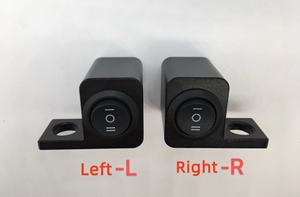 Interrupteur de moto, interrupteur à trois positions en alliage d'aluminium, interrupteur de phare à intensité variable faible/forte, interrupteur d'alimentation pour projecteur - Product Image 2