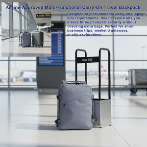 Nueva Mochila Transpirable de 25L para Debajo del Asiento, Aprobada por Aerolíneas, para Artículos Personales, Bolsa de Viaje - Product Image 4