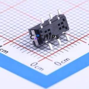 K3-2235S-K1 Slide Switch SMD Switch Double Pole Double Throw Rectangle Pin Header Gull Wing Type 9mm - Product Image 2