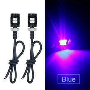 ไฟ LED ติดป้ายทะเบียนรถยนต์, ไฟวิ่งกลางวันแบบสากลภายนอก, ไฟเสริมแบบตาเหยี่ยวสำหรับถอยหลัง, หลอดไฟ 12V - Product Image 1