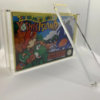 Boîte de protection en acrylique pour jeux vidéo personnalisée SHP pour Nintendo NES SNES N64 Switch DS Game Boy Game Cube Advance